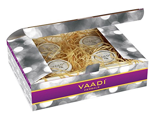 Vaadi Herbals Facial Kit, Silver Facial Kit with Pure Silver Dust, Rosemary and Lavender Oil, Sandalwood Paste, ★ ALL Natural - Image 4