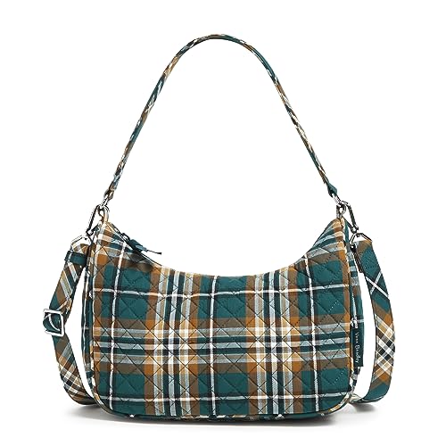 Image of Vera Bradley Women's Cotton Frannie Crescent Crossbody Purse