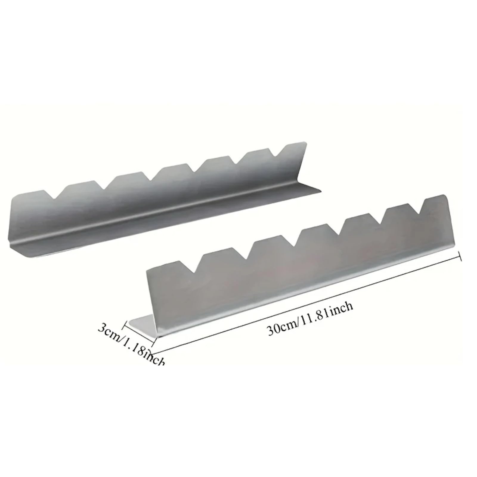 Genérico 2 Soportes universales for brochetas - Ideales for Camping, Barbacoa, Patio y Cocina.(2pcs)