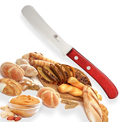 Dellinger Easy nóż śniadaniowy, nóż do bułek – RED