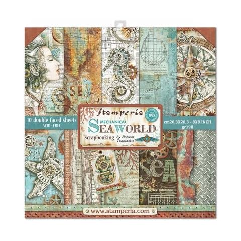 Stamperia International KFT Double Sided Paper Pad Cover
