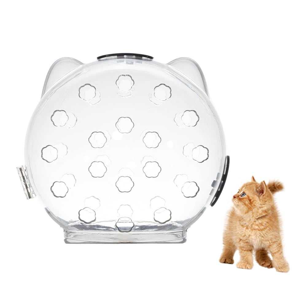 Cat Muzzle Breathable Cat Hood Adjustable Kitten Astronaut Transparent Helmet Prevent from Cats Biting Chewing Grooming Cat Bubbles Mask for Aggressive Cat (M) (B0CQK8HW52) Amazon Price History, Amazon Price Tracker