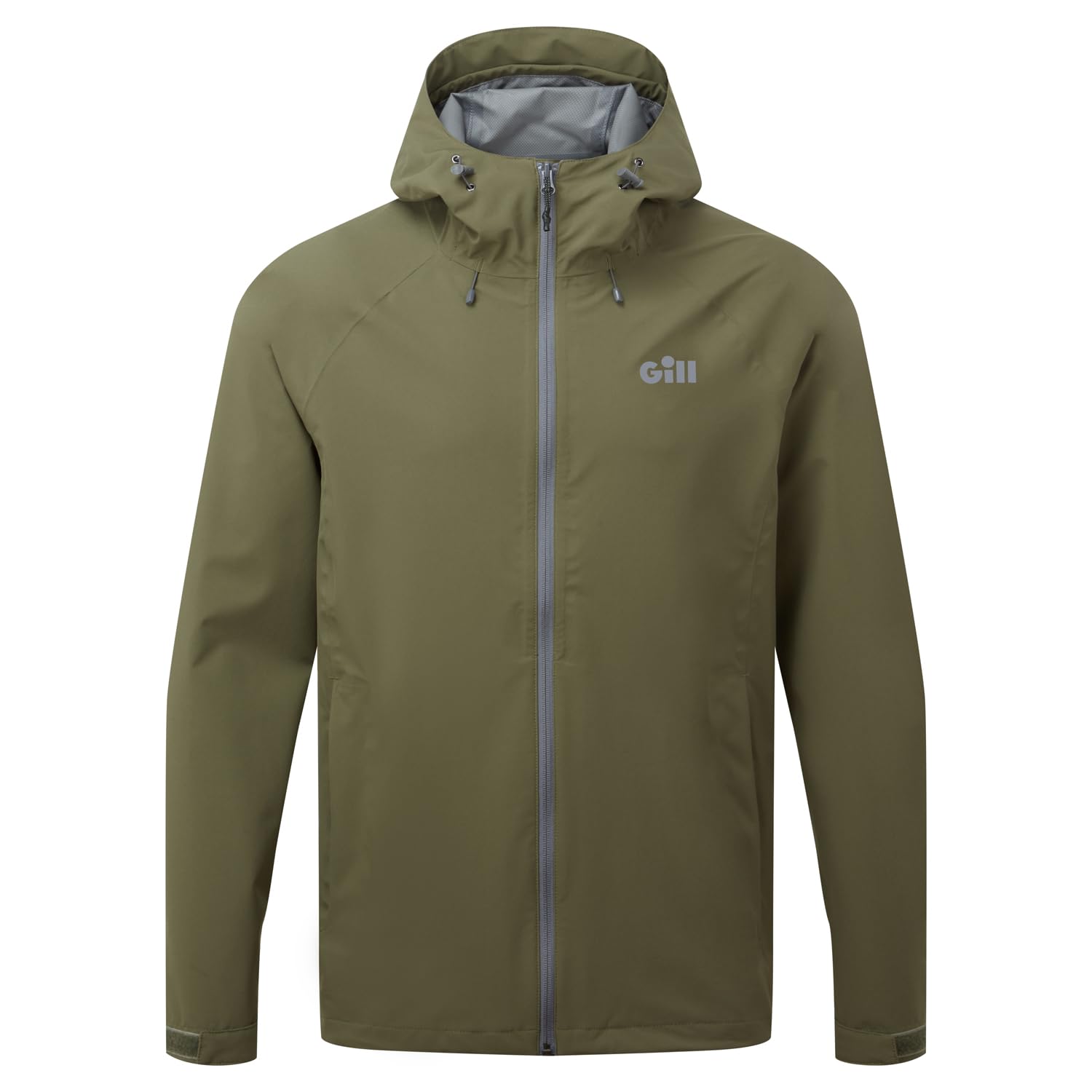 Gill Voyager Rain Jacket - Lightweight, Breathable, Windproof & Waterproof (Olive, XL)