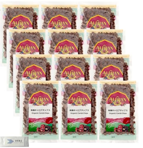 【12個セット】 アリサン 有機キャロブチップス 100g ノンカフェイン チョコレート代替 砂糖不使用 ヴィーガン対応 お菓子作りに最適 カフェインレス 製菓材料 製菓 有機JAS オーガニック