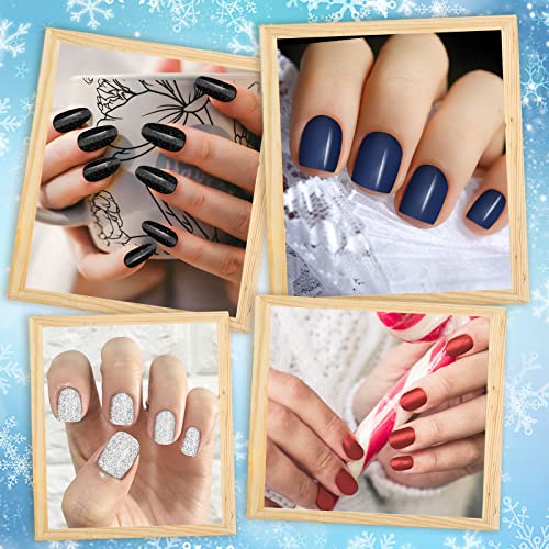 Maitys MAITYS-WRAPS-82 336 Pieces 24 Sheets Full Nail Stickers Fall Nail Wraps Nail Polish Strips Self Adhesive Gel Nail Decal Manicure Kits thumb #3