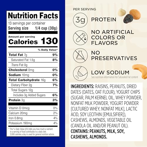 Snak Club Yogurt Trail Mix With Raisins thumb #4