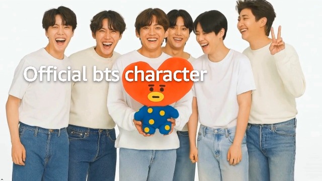 BT21 1st anniversary TATAセット 防弾少年団 FC FUN4YOU-BT21 Tata Plush Toy | Official BTS Character Soft Stuffed