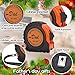 Gifts for Dad from Daughter Son, Christmas Tool Gifts for Men Genuine Leather Engraved 25 FT Tape Measure,Stocking Stuffers for Men, Father's Dad Xmas Birthday Gifts