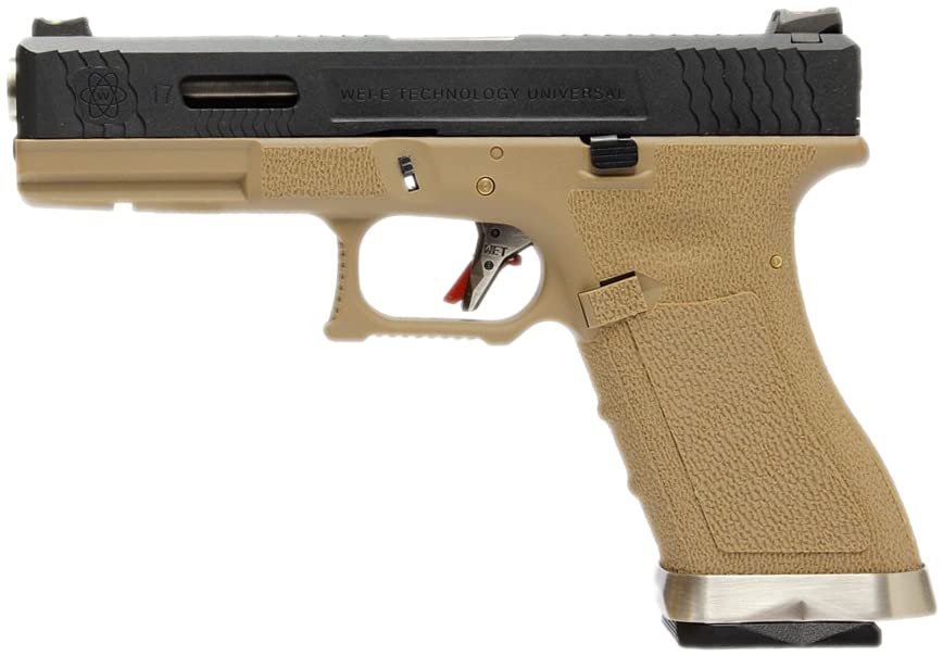 We G-Force 17 Silver Barrel Metal (Tan/Nera)