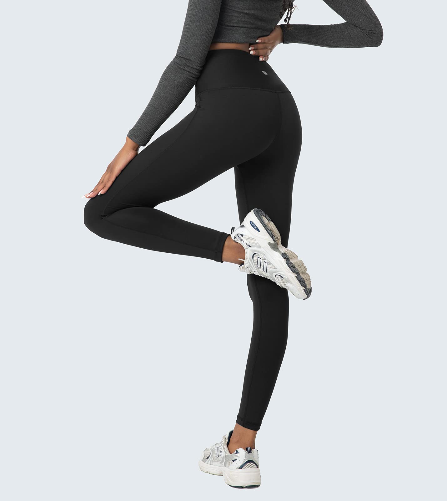 LAPASA Leggings Yoga Donna a Vita Alta, Elasticizzati e Traspiranti | Leggings a vita alta, morbidi ed elasticizzati, ideali per yoga, palestra, allenamento e tempo libero.