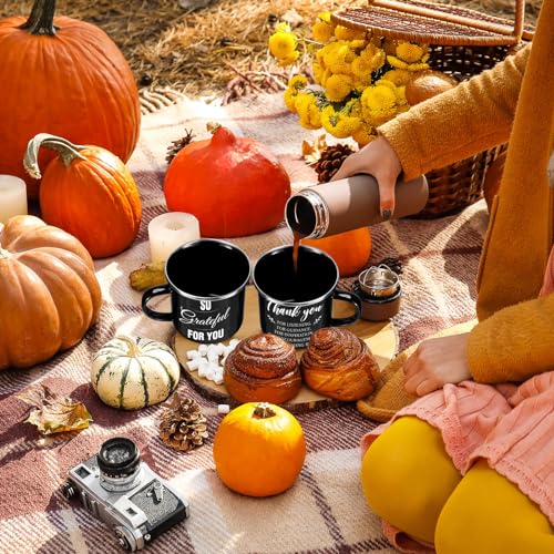 Juego de 12 tazas de café con asa 12 oz Uiifan miniatura 4
