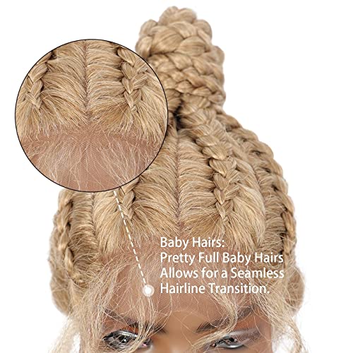 Coda di cavallo alta Copricapo Trecce sintetiche