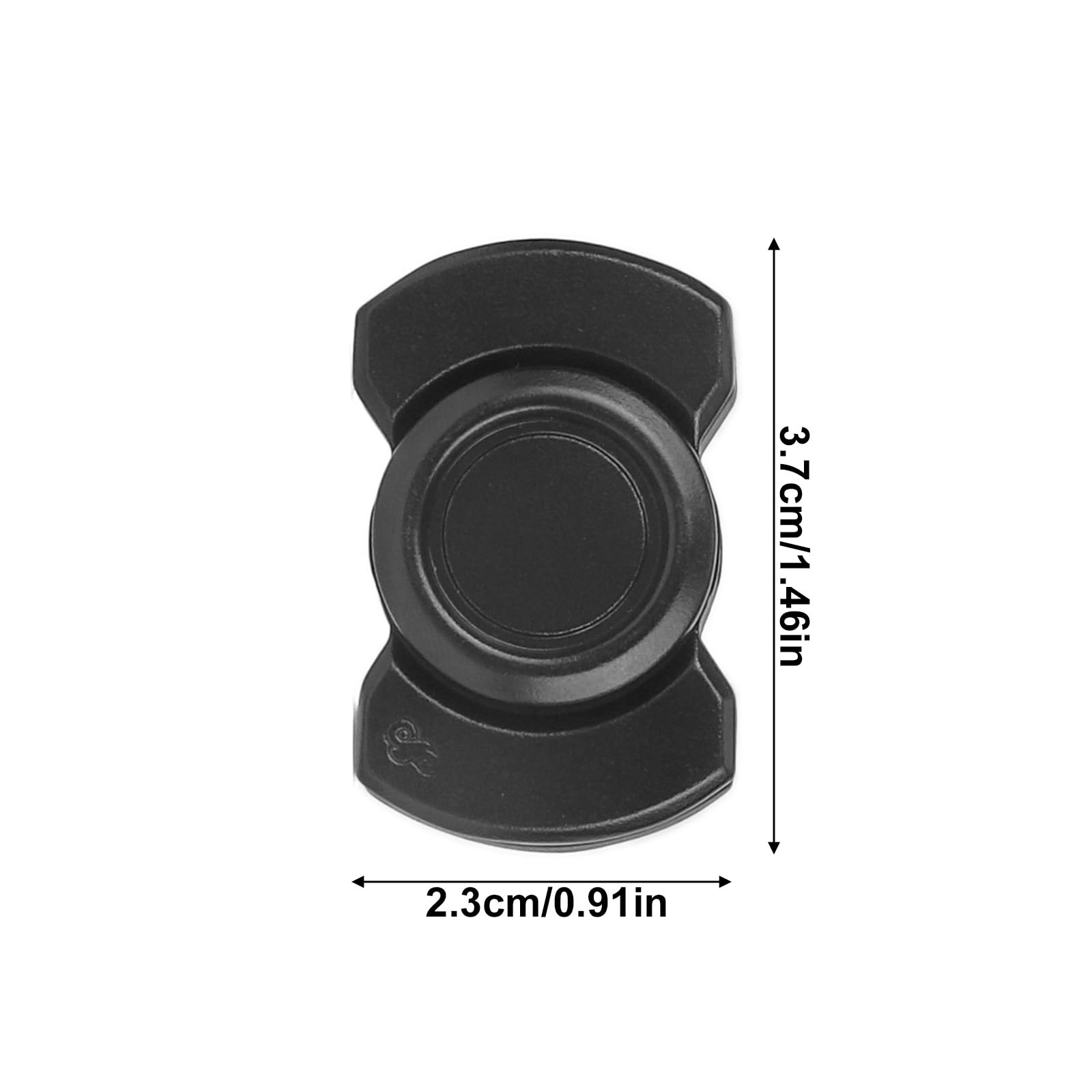 Penitue 3-in-1 Fidget Toy for Adults Fidget Toy Spinner Magnetic Metal Clicker Rotating Hand Fingertip Toys Focus Quite Tool for Adults Teen Boys Kids - Image 2