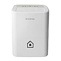 Ariston DEOS 16S Wifi - Deumidificatore Casa Muffa Portatile 16L/24h Adatto per Bagno