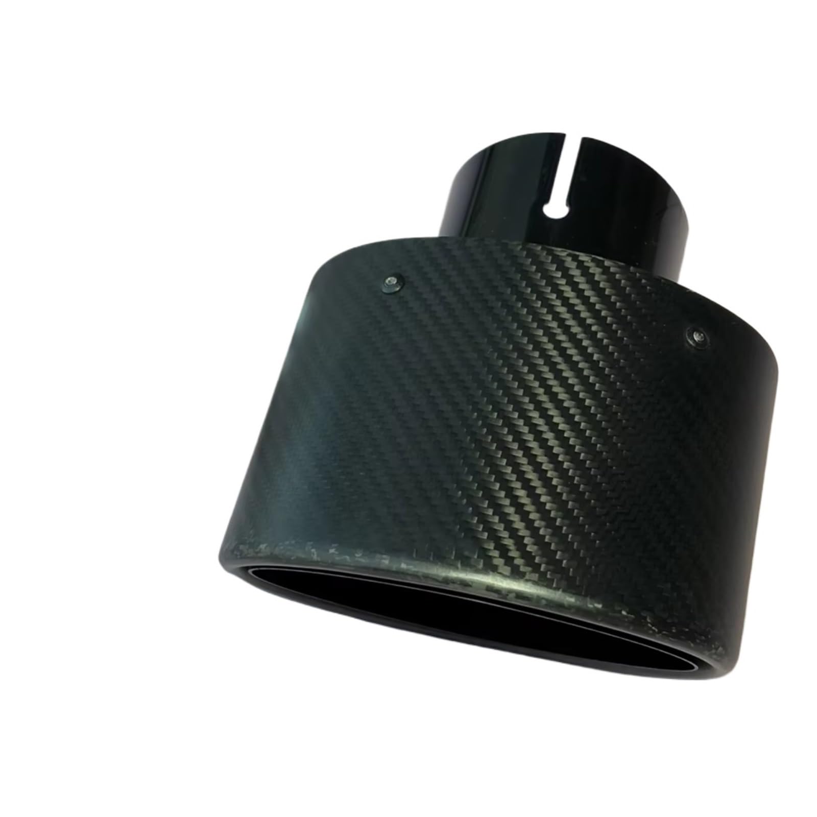 Punta de escape ovalada negro mate de 130mm: adiós al tubo oxidado con boquilla de 54mm 7