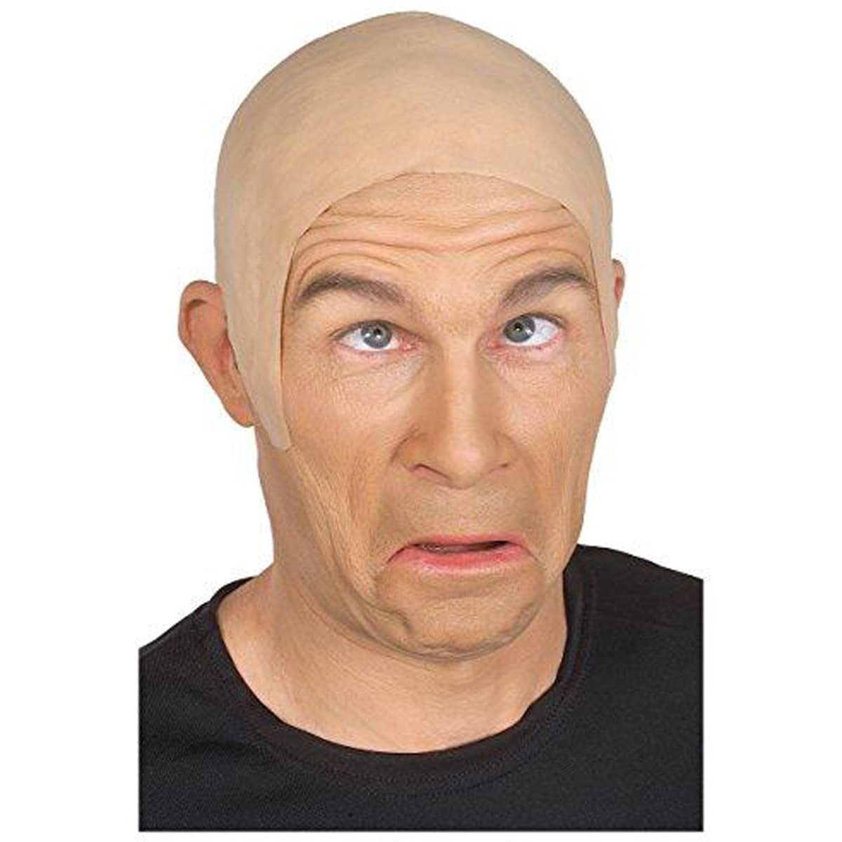 Amazon.co.jp: 被り物 かつら はげ 坊主 スキンヘッド 大人用 コスプレ