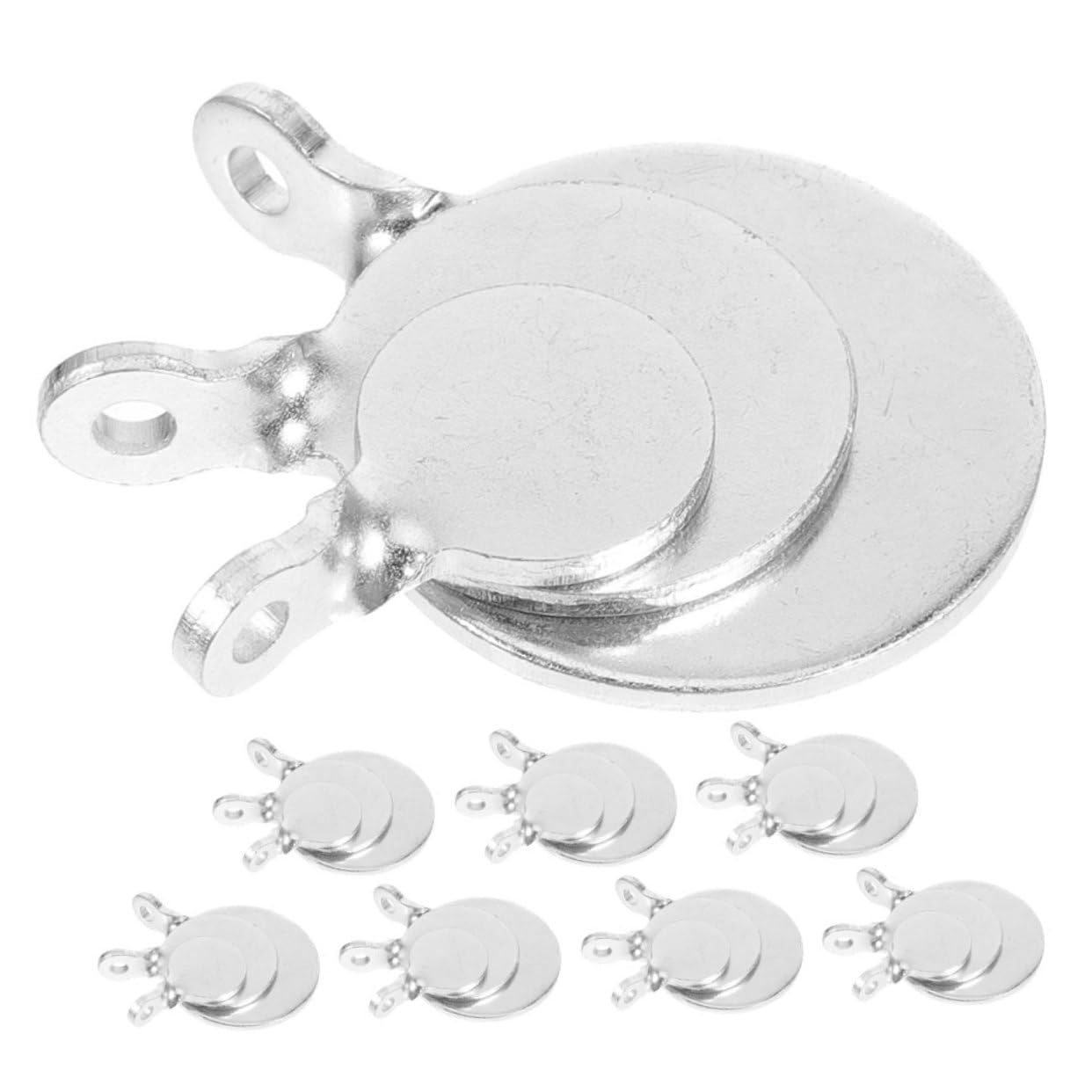 BESPORTBLE Convenient Steel Targets 24pcs Small Training Targets Manganese Steel Easy to Carry