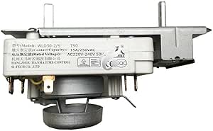 Minuteur Pour Four Micro-ondes Midea - Modèle VFD35M106IIE / WLD35 - 4 Broches - 220V - Dimensions 142x42 Mm