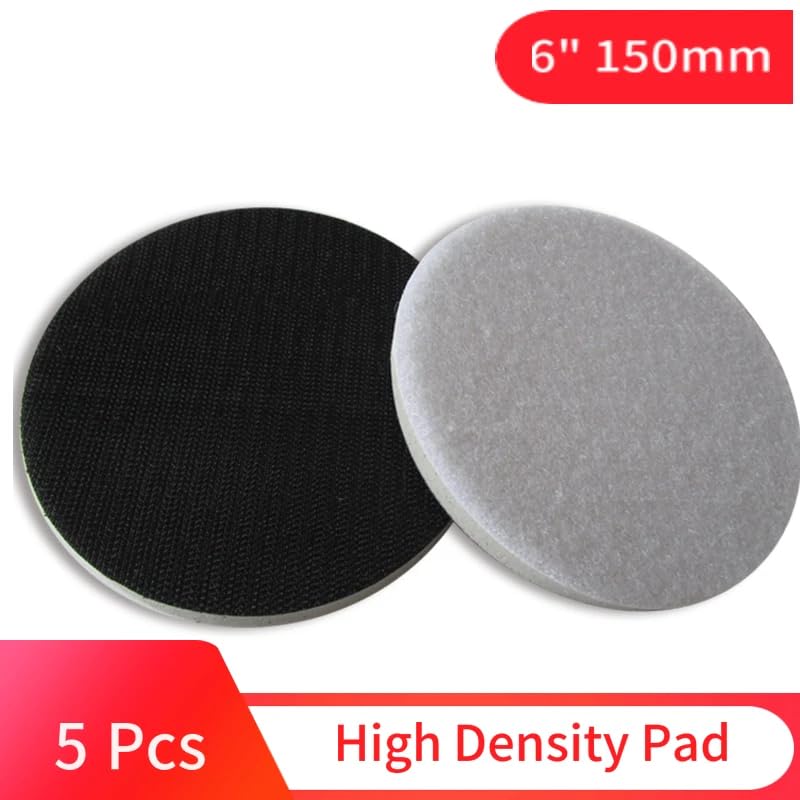 Almohadilla De Interfaz Almohadilla Acolchada De 6 Pulgadas Y 150 Mm Almohadilla De Protección Para Lijadora - Gancho Y Bucle