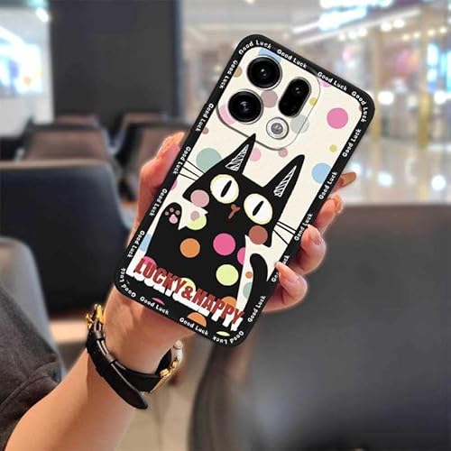 Phone Case Compatible with OPPO Find X9, Anti-knock Protective Back Cover Dirt-resistant Cute Cartoon Soft case Shockproof Durab