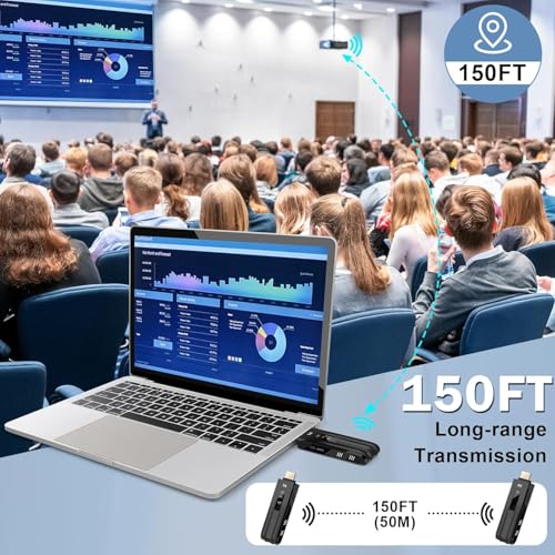 Image of ETZIN Wireless HDMI Transmitter and Receiver 1080P, 2.4G /5G 160FT HDMI Extender with LED Display for Streaming, Monitor from Laptop /PC /TV EPL-1404H