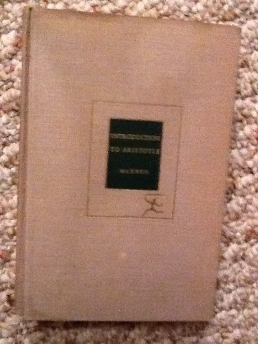 The Basic Works of Aristotle B001BP9XFG Book Cover