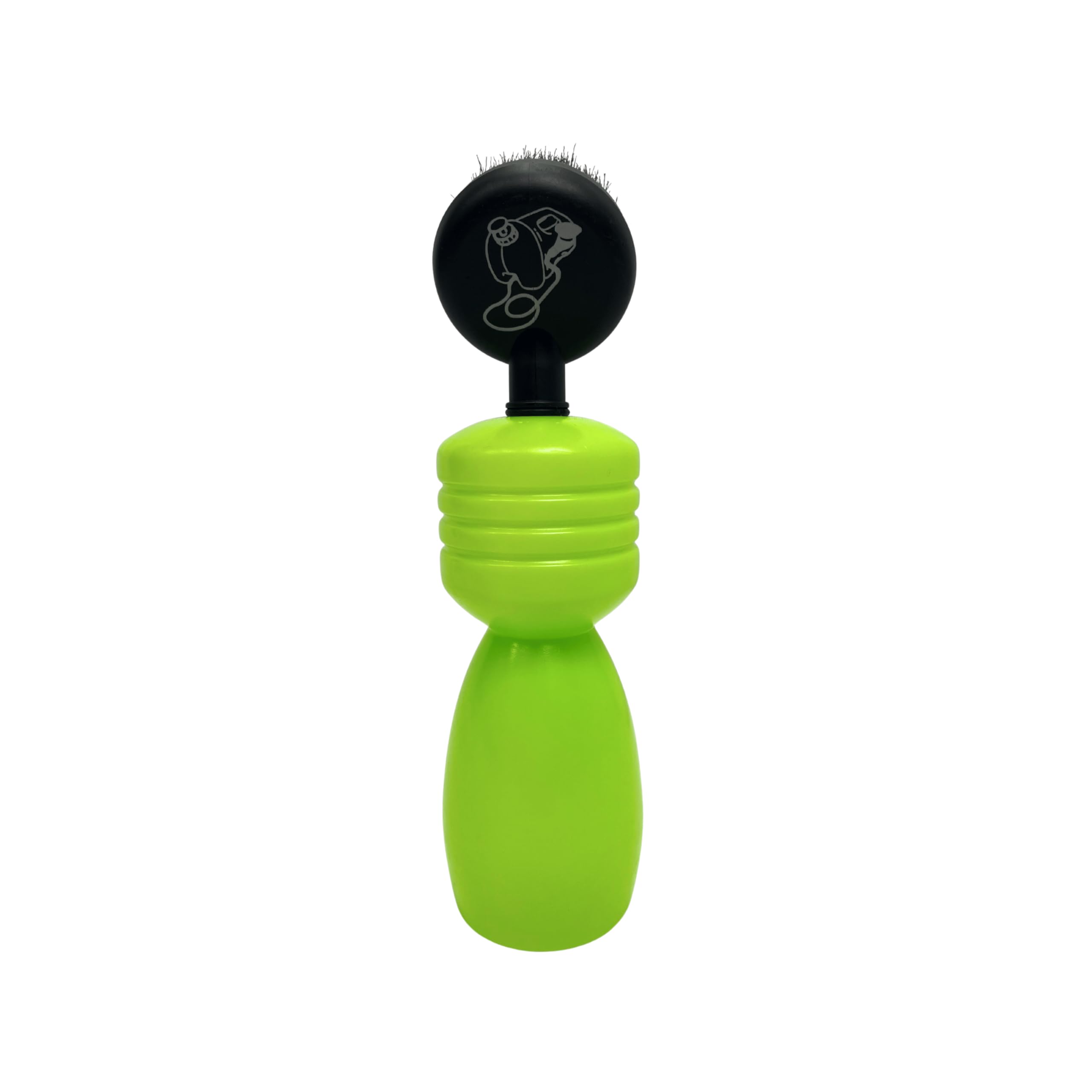 Mud Daddy® Mini 650ml Boot Cleaner Brush – Portable Football & Rugby Boot Washer – Hiking & Golf Shoe Cleaning Bottle – Handheld Shoe Cleaner for Muddy Trainers & Studs (Green)
