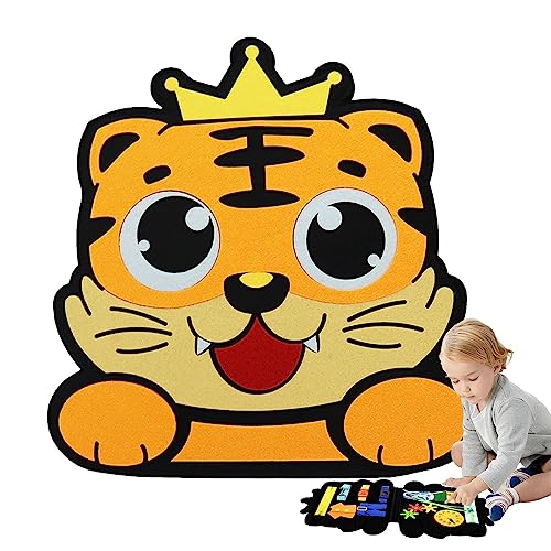 Placa Sensorial para Viagem | Brinquedo sensorial para habilidades motoras finas - Brinquedo de apre