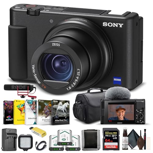 Amazon | Sony ZV-1 デジタルカメラブラック DCZV1/B、プロ