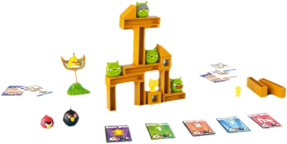 Mattel Games Angry Birds: Knock On Wood Game