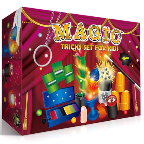 Heyzeibo Zauberkasten für Kinder, Partygeschenke Zauberkoffer mit Upgrade...