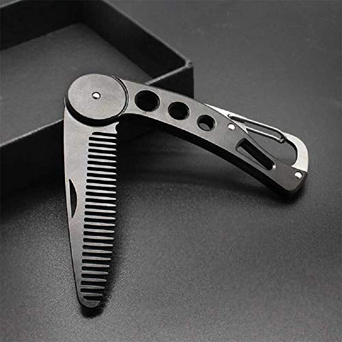 Pocket Beard Comb Mustache Comb Hair Comb Beard Grooming Moustache Care Beard Care Hair Care Styling Comb for Men's Grooming Travel Size Style Your Beard & Facial Hair