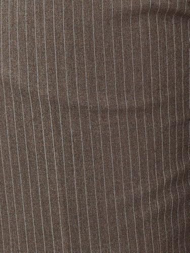 Image of Park Avenue Men Regular Fit Stripe Pattern Poly Viscose Blend Flat Front Formal Trouser