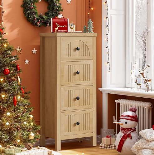 Lxsxlome 4 Drawer Dresser for Bedroom 36.81''Tall Modern Chest of