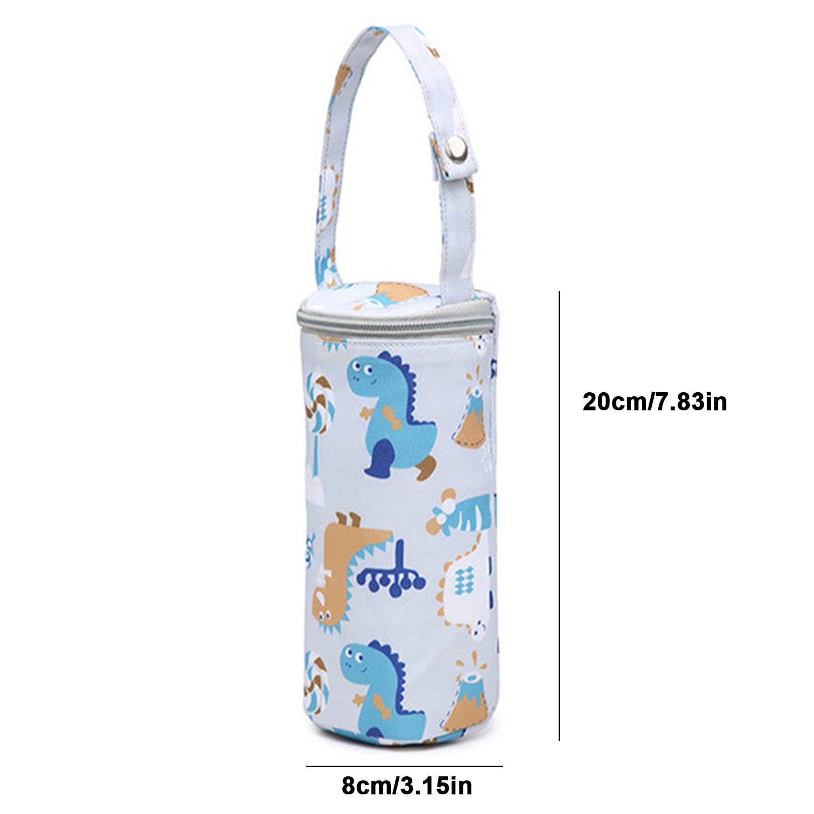 Esenlong Porta bottiglie d'acqua, bottiglia d'acqua per bambini, borsa isolante, porta bottiglia per latte, borsa termica da appendere per bottiglia d'acqua per bambini