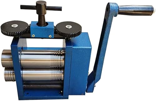 Máquina manual de laminador de joyas, herramienta de prensa de joyería comercial, alambre de metal, dispositivo de prensa de joyas plano,