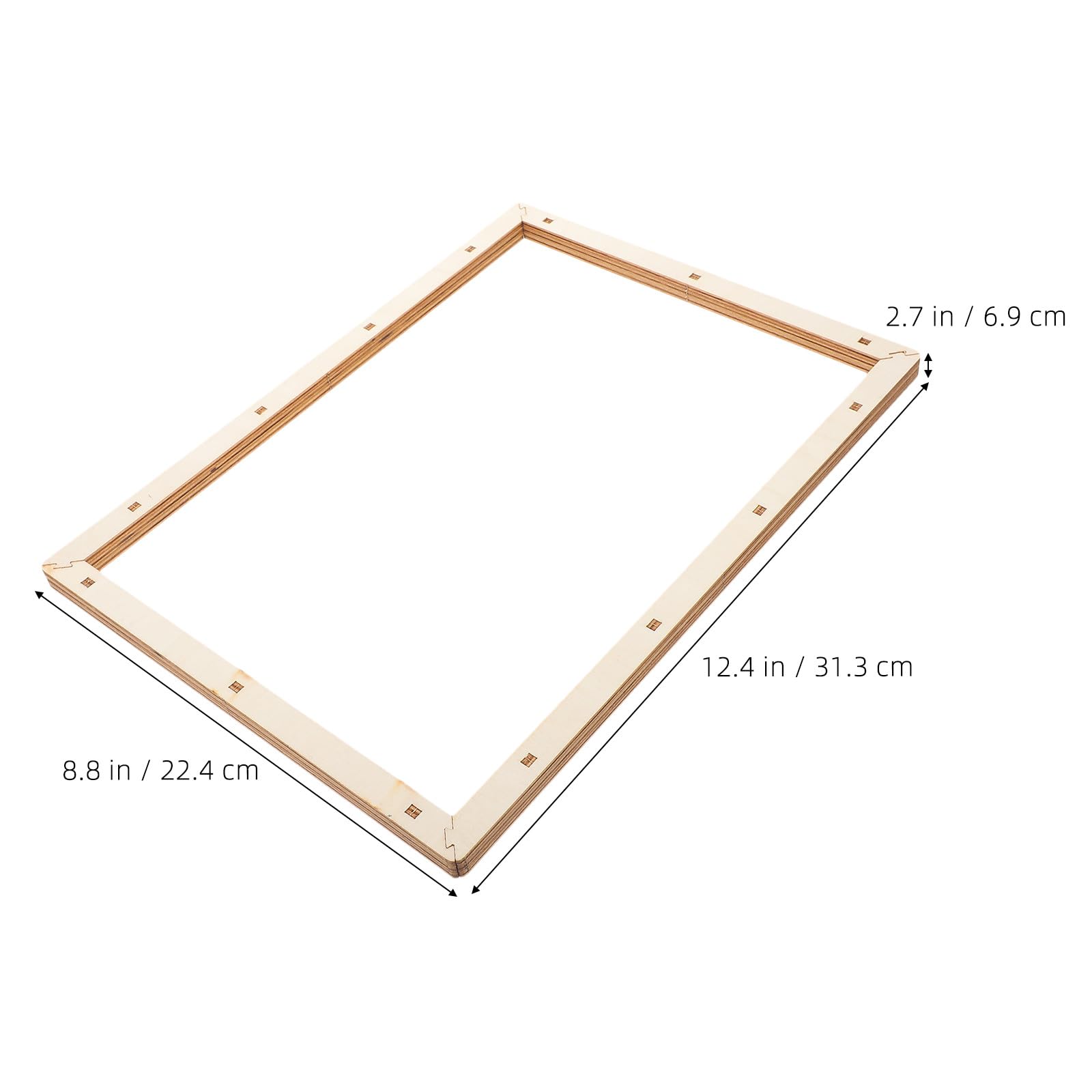 DOITOOL Kit la Fabbricazione della Carta Fai da Te per Ragazzo Ragazza, Giocattolo Educativo Materiali in Legno, Carta e Fiori Secchi, per Attività Creative e Colore Casuale