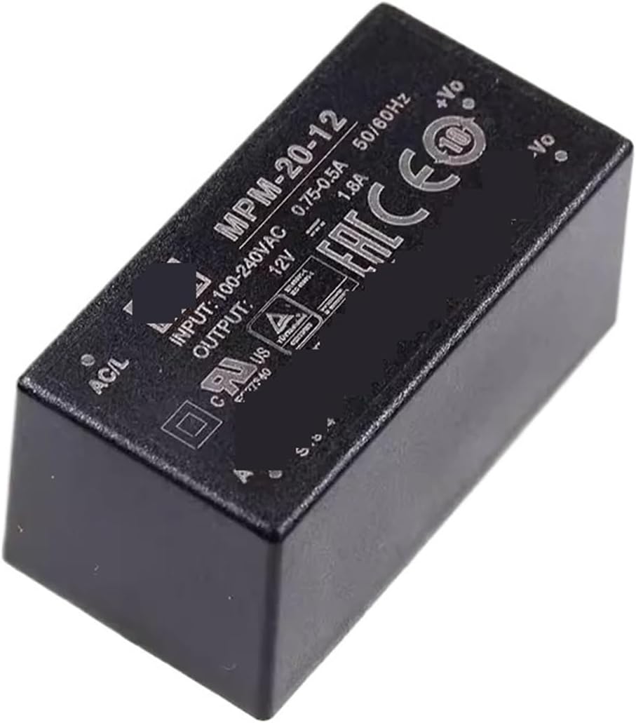 1pcs MPM-20 Switching Power Supply 20W 3.3/5/12/15/24V Enclosed Medical Power Module(MPM-20-3.3V)