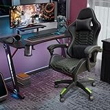 Cadeira Gamer Ergonômica 200KG com Reclinação 90°-150° e Apoio 4D - Conforto e Durabilidade