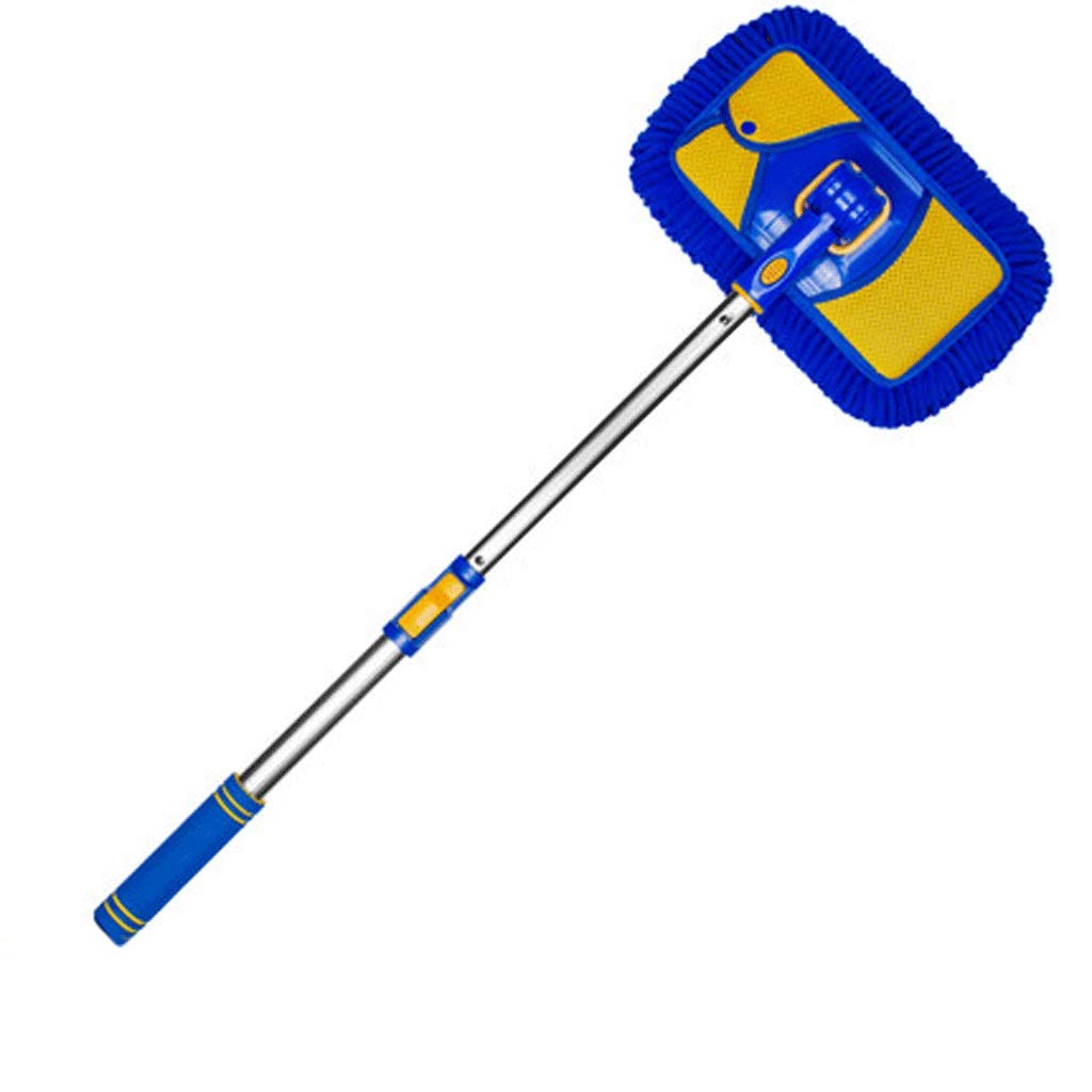 WDX- Myjnia samochodowa MOP Specjalna szczotka szczotka Miękkie włosy Długa rękojeść Teleskopowy nie boli narzędzia do mycia samochodów samochodowych myjnia samochodowa (Color : A)