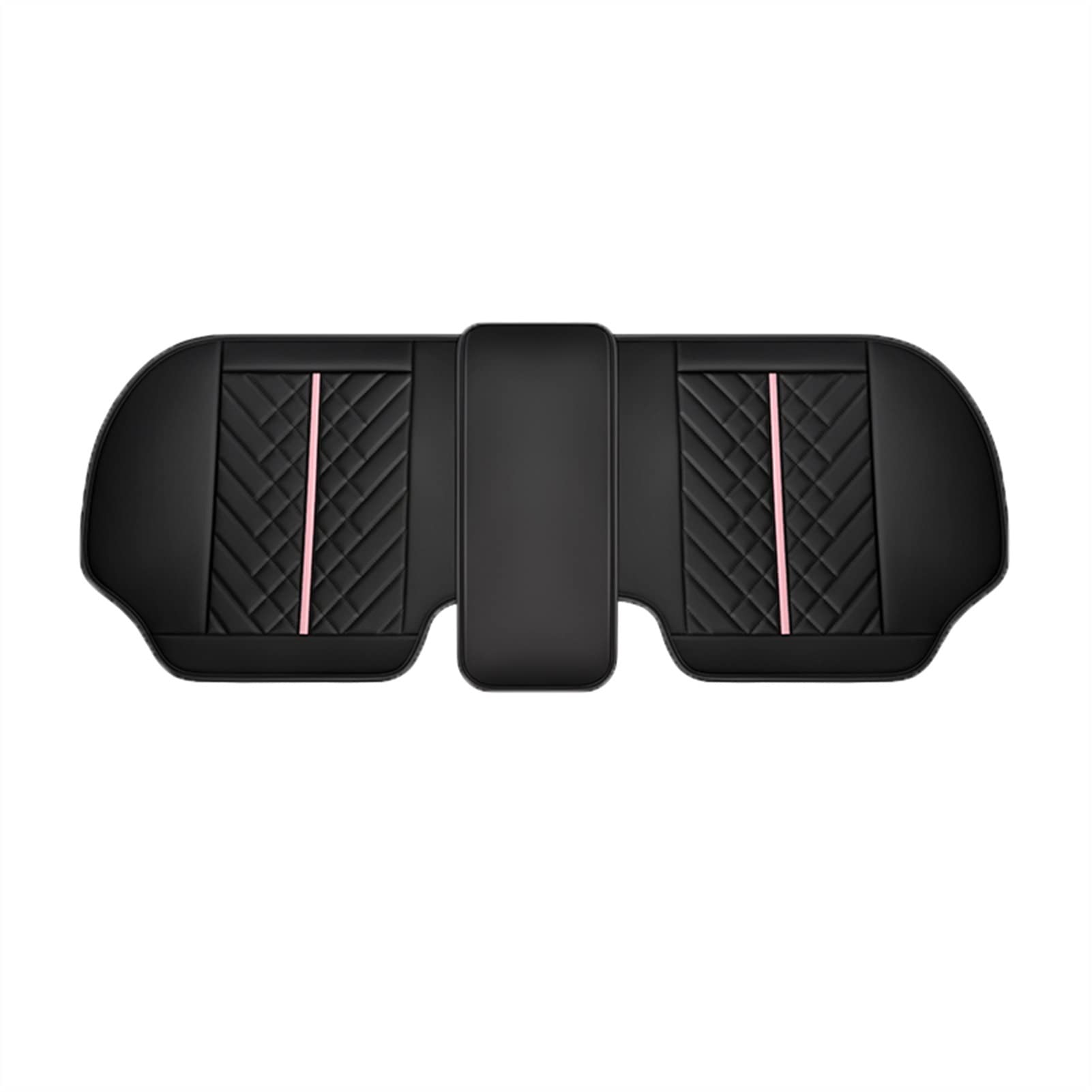 ESPYN Juegos Cubreasientos Funda Cojín para Asiento Coche para VW para Polo Sedan para Touareg para Amarok para Caddy para Passat para Tiguan para Golf Cubierta Asiento Coche (Color : Pink Rear)