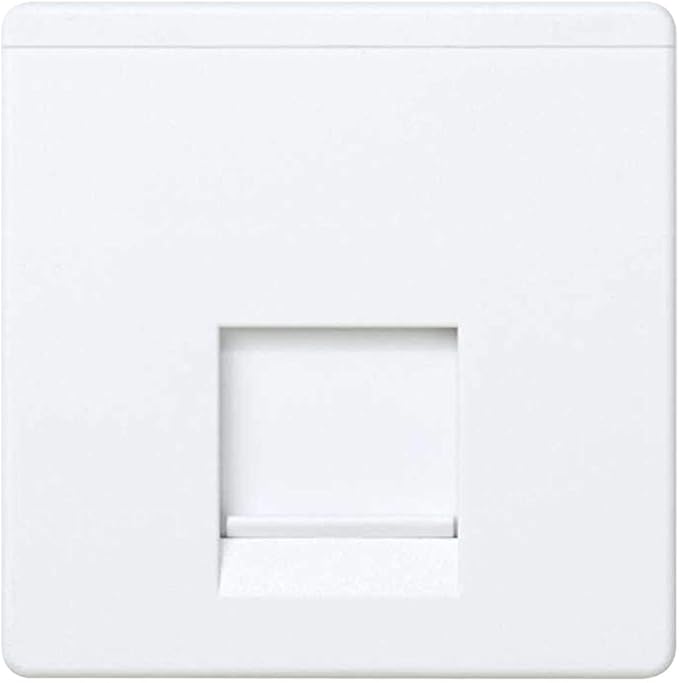 Simon 27087-35 placa de pared y cubierta de interruptor Blanco