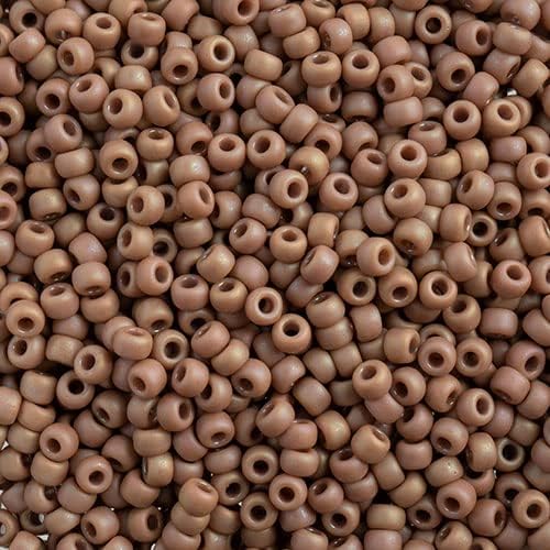 Miyuki Seed Bead 8/0 Frosted Glazed/Rainbow Light Rose Matte AB 250Grams of Japanese Glass Beads
