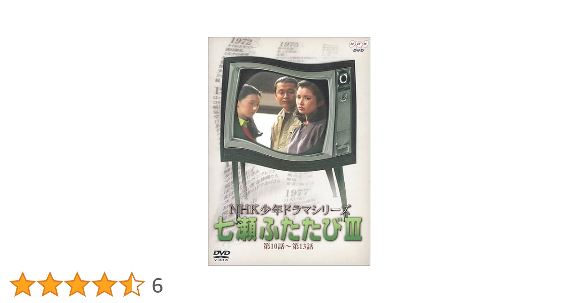 NHK少年ドラマシリーズ　七瀬ふたたび　DVD 518C9GFFXNL._UF350,350_QL50_.jpg