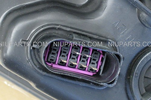 Niuparts 4 Item Combo - Headlight With Fog Lamp - Driver And Passenger Side (Fit: Kenworth T660) #TOP3