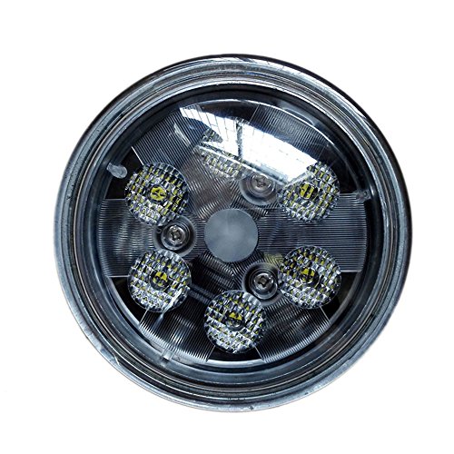 Led Tractor Lights Round Lantsun Flood Light Led Work Light 12V Lights For Vehicles For John Deere Tractor 4430 3010 Offroad 4X4, 4Wd Etc(2Pcs) 6218 #TOP1