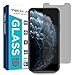 Tech Armor Apple iPhone Xs Max Privacy Ballistic Glass Screen Protector [1-Pack] Case-Friendly, Scratch Resistant, 3D Touch Accurate Designed for New 2018 Apple iPhone Xs MAX