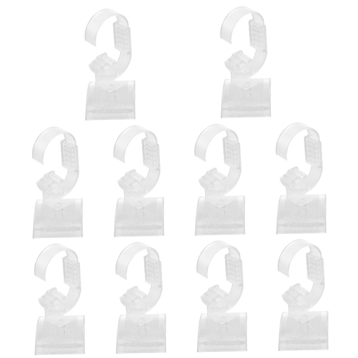 Abaodam 10 Sets Verstellbarer Uhrenhalter Mit Acrylsockel Modisches Uhrendisplay-rack Für Schmuck Für Den Innenbereich Zuhause Büro 2 Stück * 10