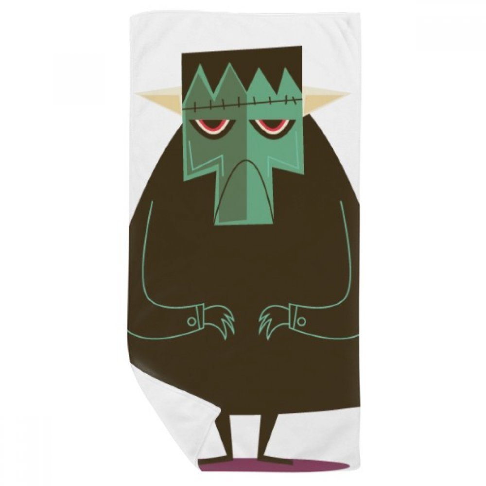Gant de toilette Halloween haute absorption et douceur extrême pour la peau 35x70cm