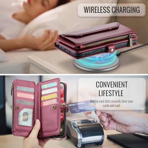 Coque iPhone 17 Pro Max zippée pour protéger vos cartes du piratage